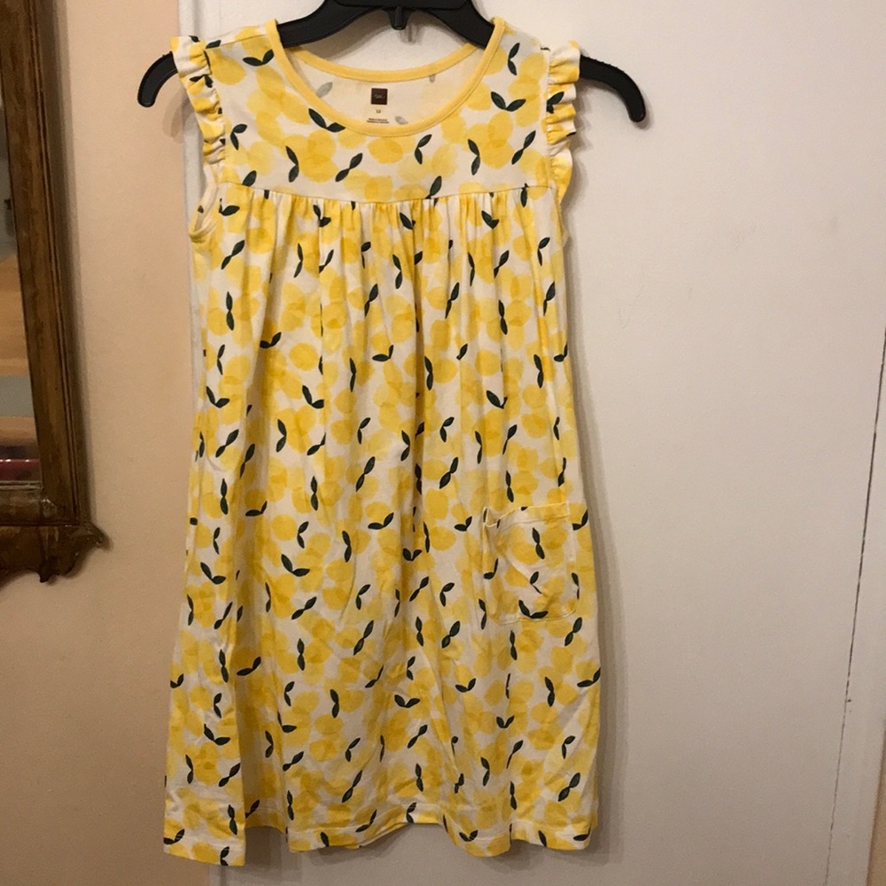 Tea Collection Italy Limoni Mighty Mini Dress, 12!